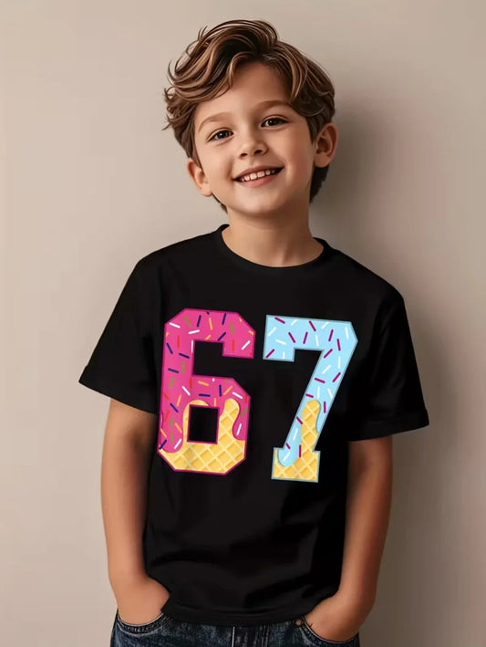 67 Meme T-Shirt for Boys or Girls